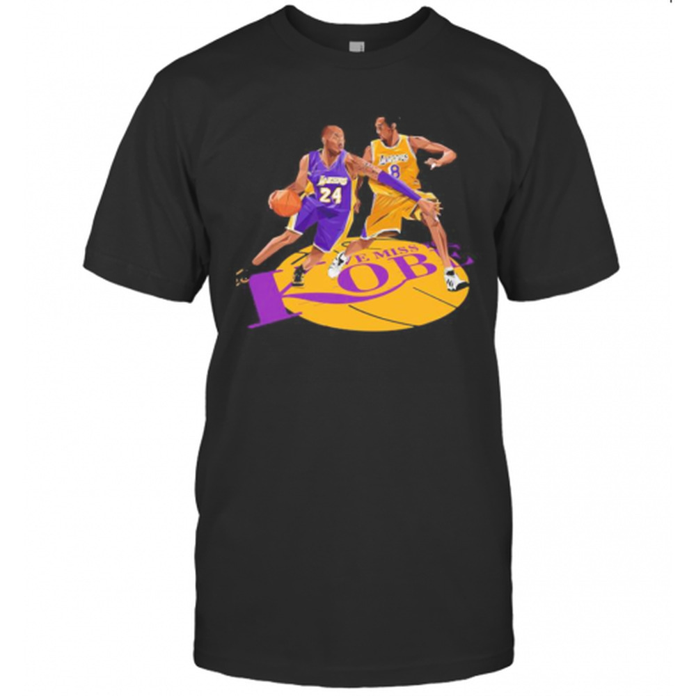 Kobe Bryant And Lebron James Miss You T-Shirt